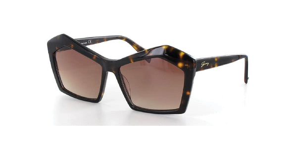 GENNY™ GYS887 COL 16 - Rectangular Shape - Dark Havana Women Sunglass