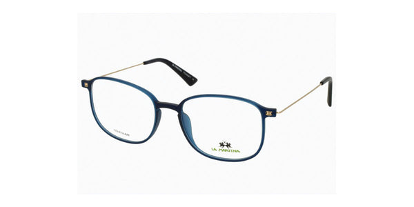 La Martina™ MAV730 COL 02 - Square Shape - Blue Men Eyeglass