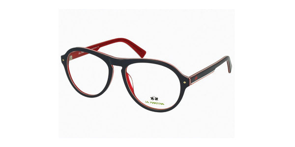 La Martina™ MAV734 COL 02 - Round - Dark Blue Unisex Eyeglass