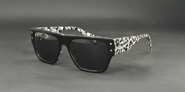 John Richmond™ RIS002 COL 01 - Square Shape - Black Women Sunglass