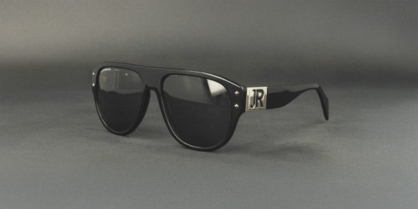 John Richmond™ RIS003 COL 00 - Round - Black Women Sunglass