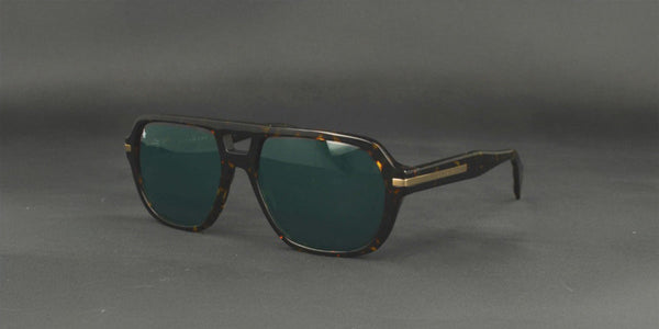 John Richmond™ RIS005 COL 16 - Square Shape - Dark Havana Men Sunglass