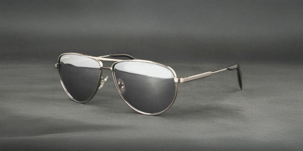 John Richmond™ RIS008 COL 08 - Aviator - Silver Mirror - Unisex Sunglass