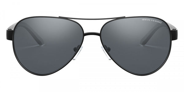 Armani Exchange™ AX2034S 60636G 59 - Matte Black - Mirrored