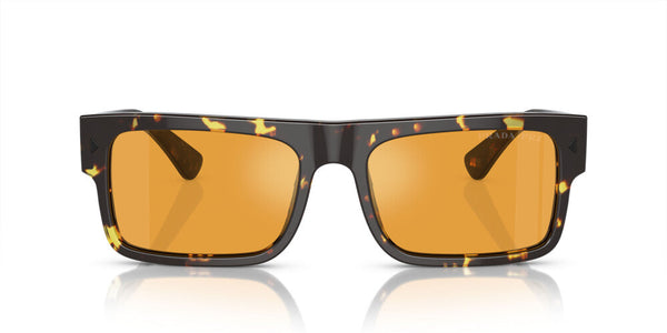 Prada™ PR A10S 16O20C 57 - Havana Black/Yellow - Polarized