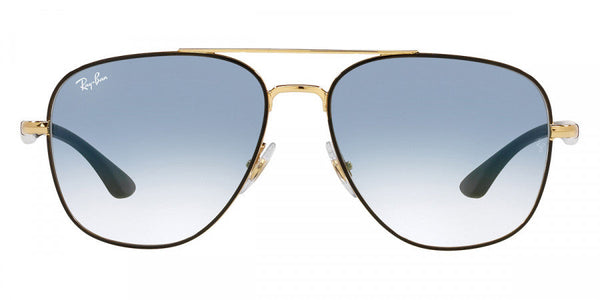 Ray-Ban™ RB3683 90003F 59 - Black on Gold - Unisex