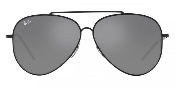 Ray-Ban™ Aviator Reverse RBR0101S 002/GS 59 - Black - Mirrored