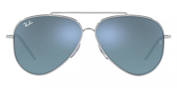 Ray-Ban™ Aviator Reverse RBR0101S 003GA 59 - Silver - Unisex - Mirrored